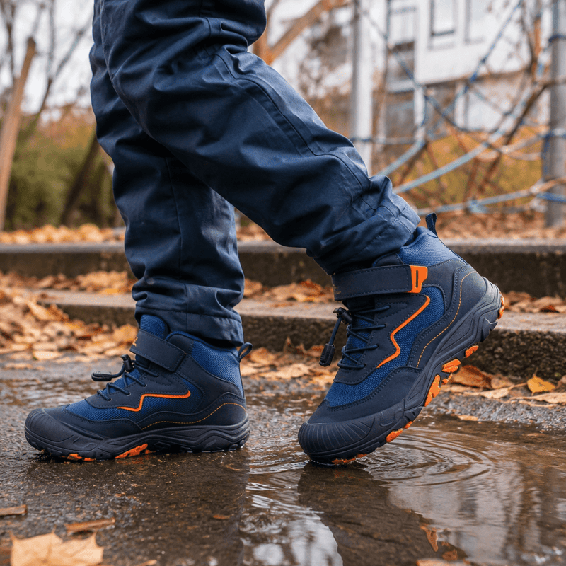 Wasserabweisende Kinder-Barfußschuhe mit Futter