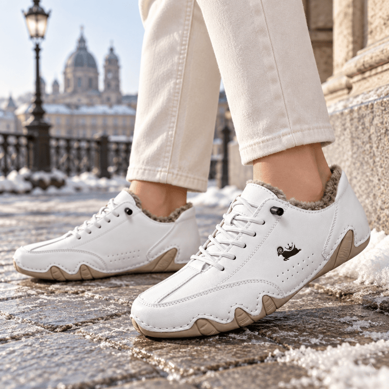 Gefütterte Barfußschuhe für Herbst und Winter