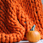 Extra dickes XXL-Strickgarn für grobe Decken und Plaids