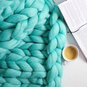Extra dickes XXL-Strickgarn für grobe Decken und Plaids